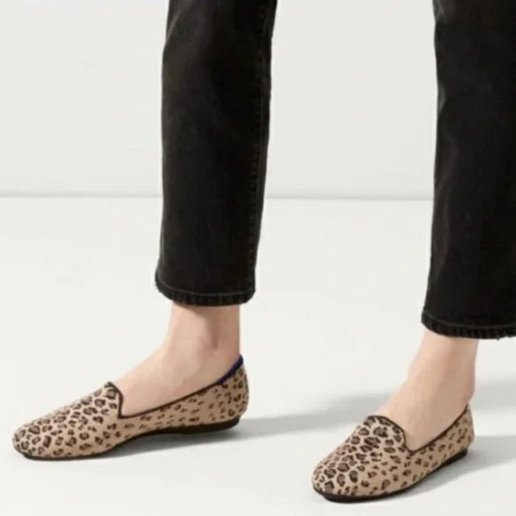 Rothy’s The Loafer in Retired Cheetah Print Sz 10 - Picture 2 of 9